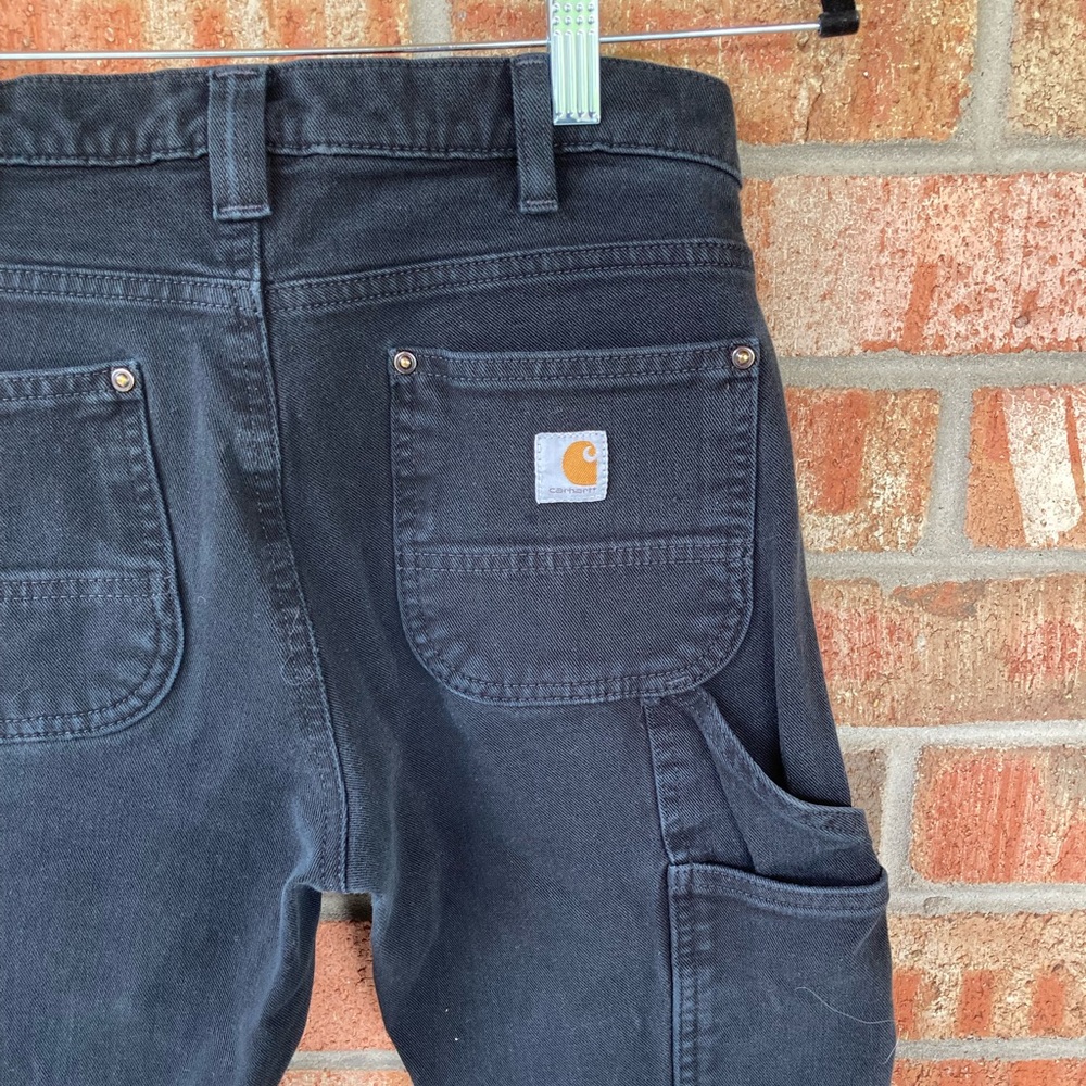 Women’s Carhartt Straight Fit work jeans black
